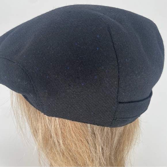Donegal Tweed Wool News Boy Hat By Aran Sweater Market / Driving Cap - Picture 5 of 15